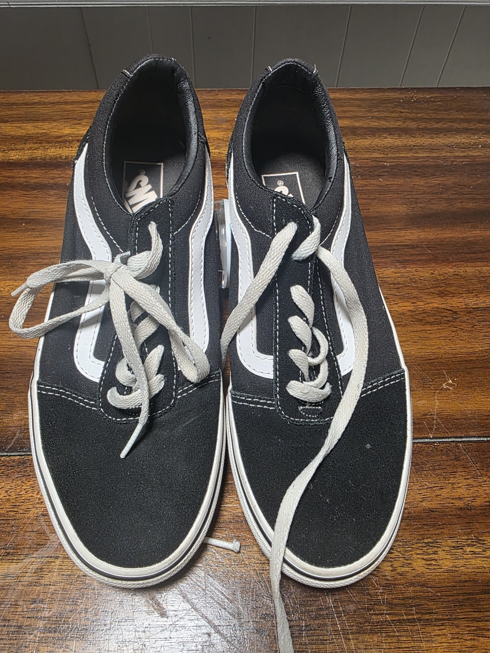Vans Old Skool Sneakers Black & White US 8.5